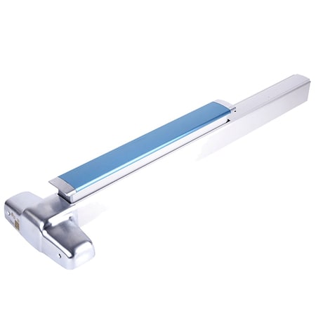 Von Duprin Grade 1 Concealed Vertical Rod Exit Bar, Wide Stile Pushpad, 36-in Device, 80-in to 100-in Door Heig QEL9847EO 3 26D